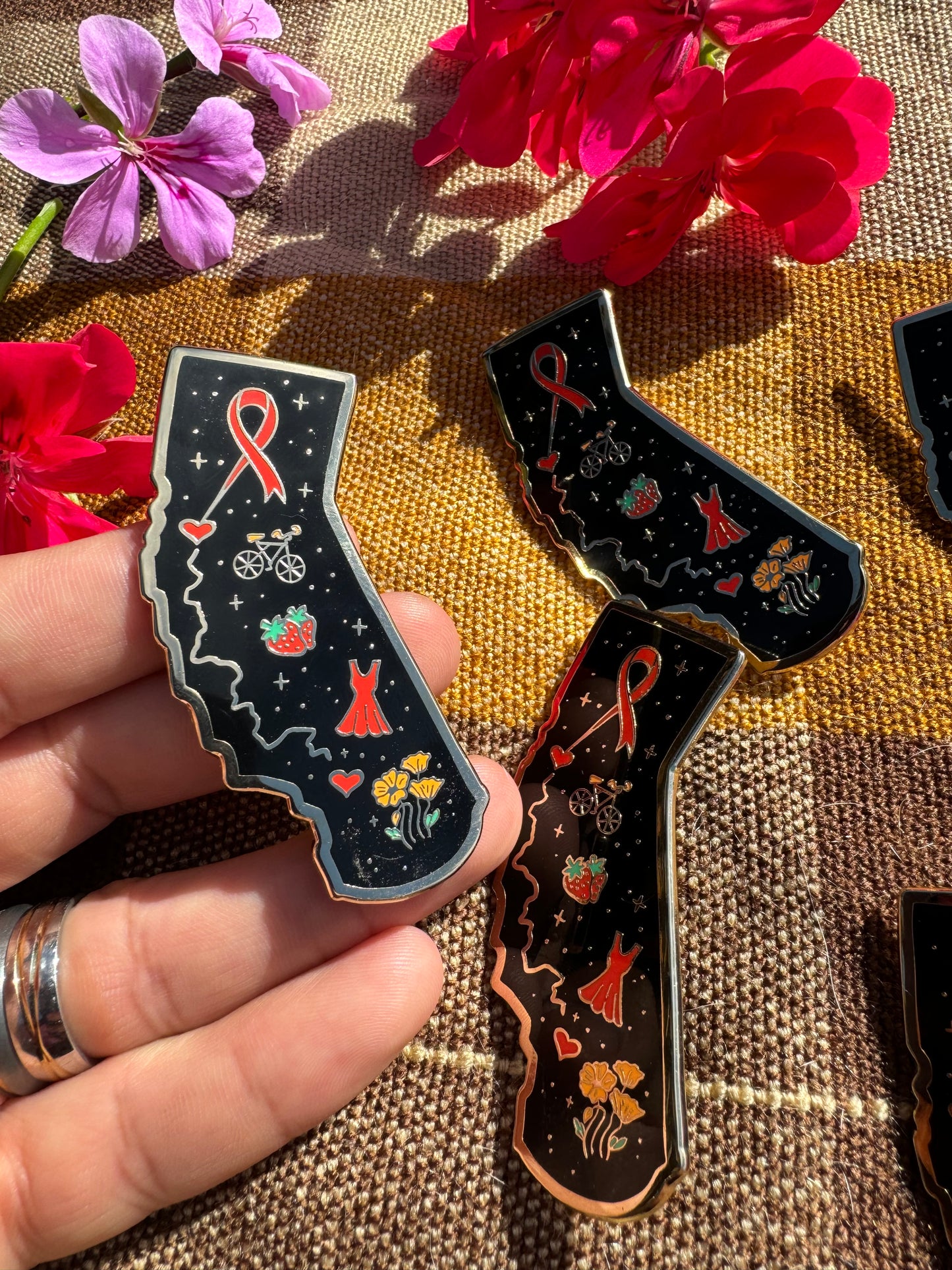 Enamel Pin - California